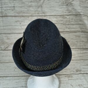 Stetson Heathered Dark blue Fedora